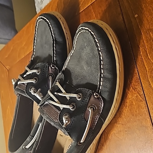 Sperry Top-Sider Ivyfish Navy Womens Slip On 8 - Picture 3 of 7